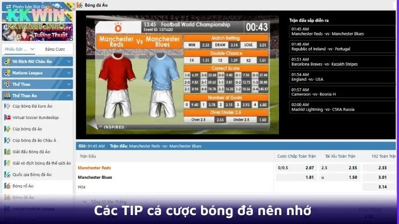 Các Tip cá cược nên nhớ