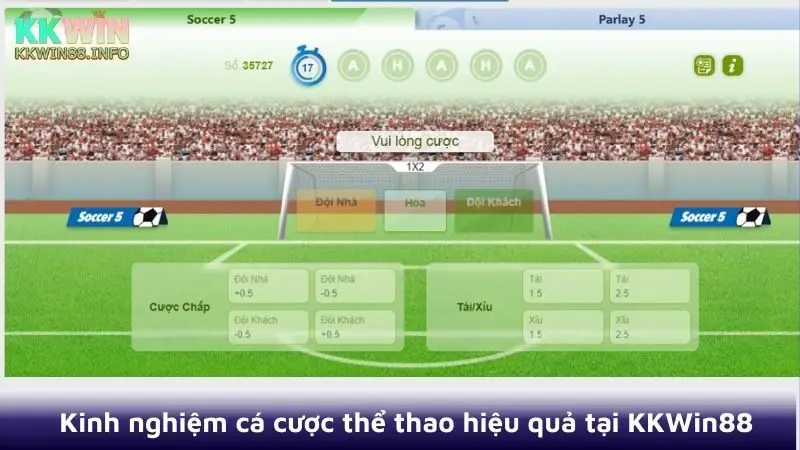 Kinh nghiệm cá cược thể thao hiệu quả